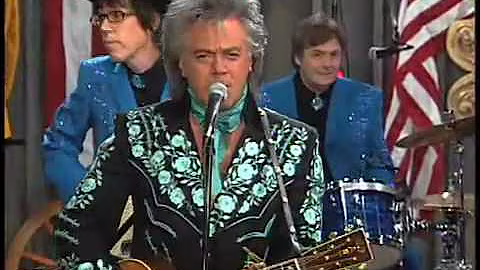 Marty Stuart on stage